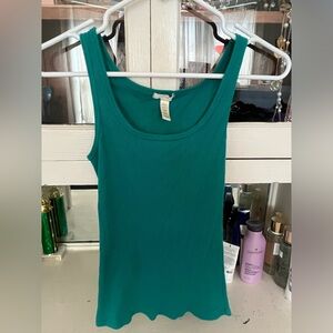 Green Tank Top Size Large